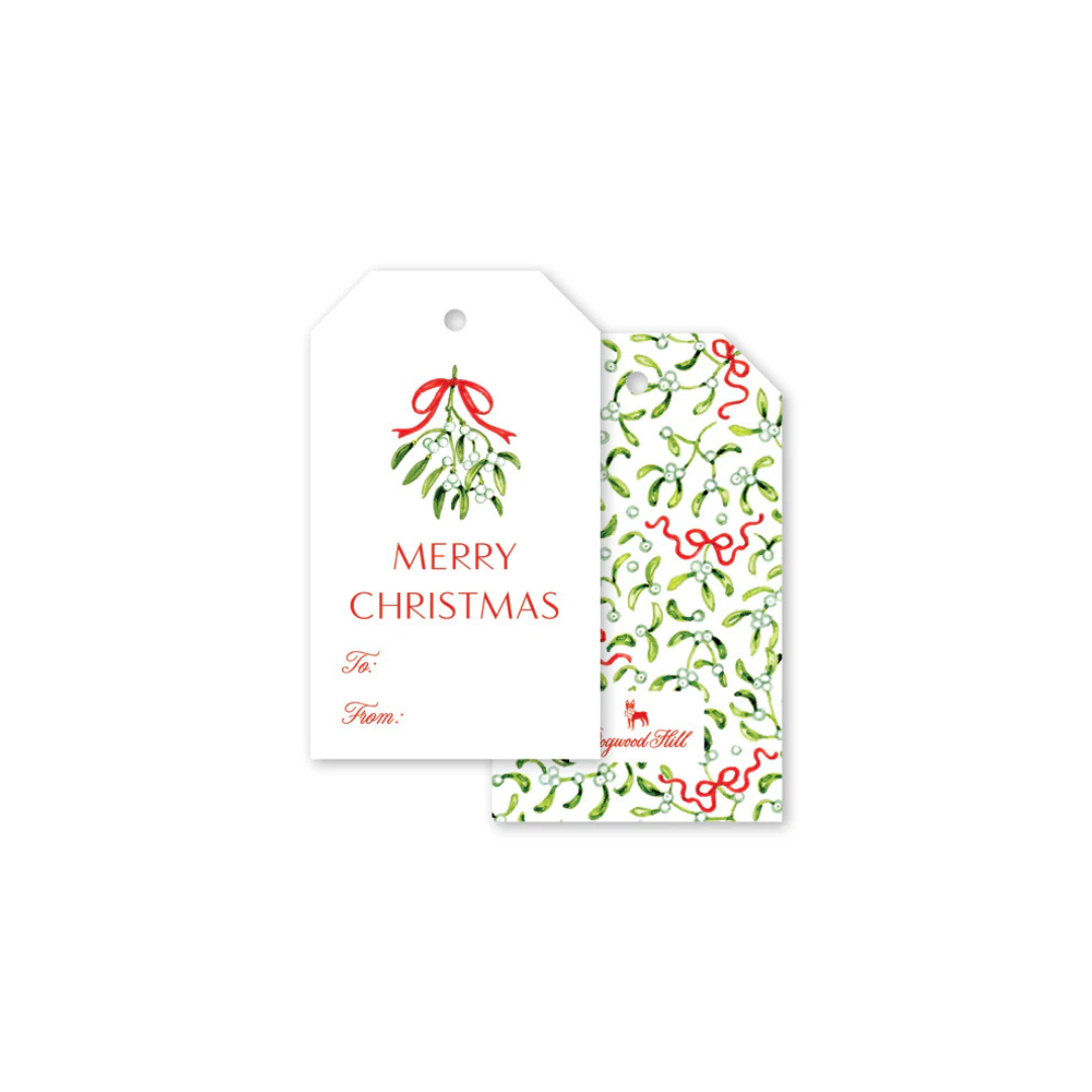 Dogwood Hill Isla Bahia Mistletoe Gift Tags