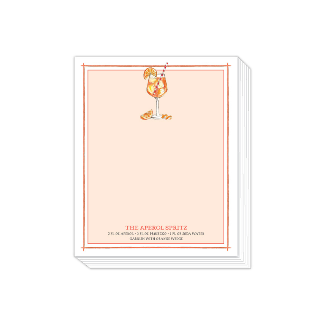 Handpainted The Aperol Spritz Short Stack Pad