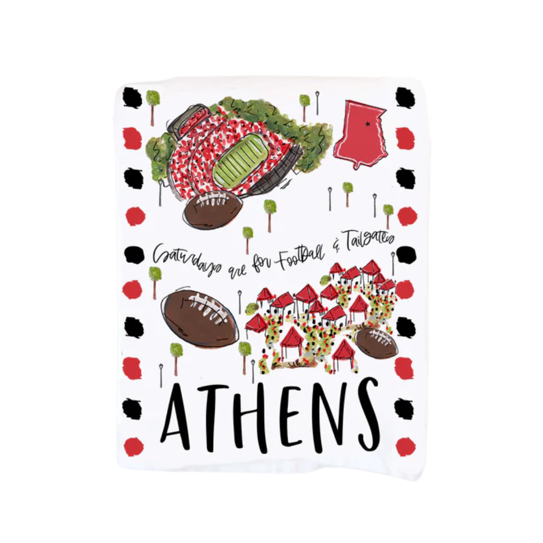 Athens Tea Towel