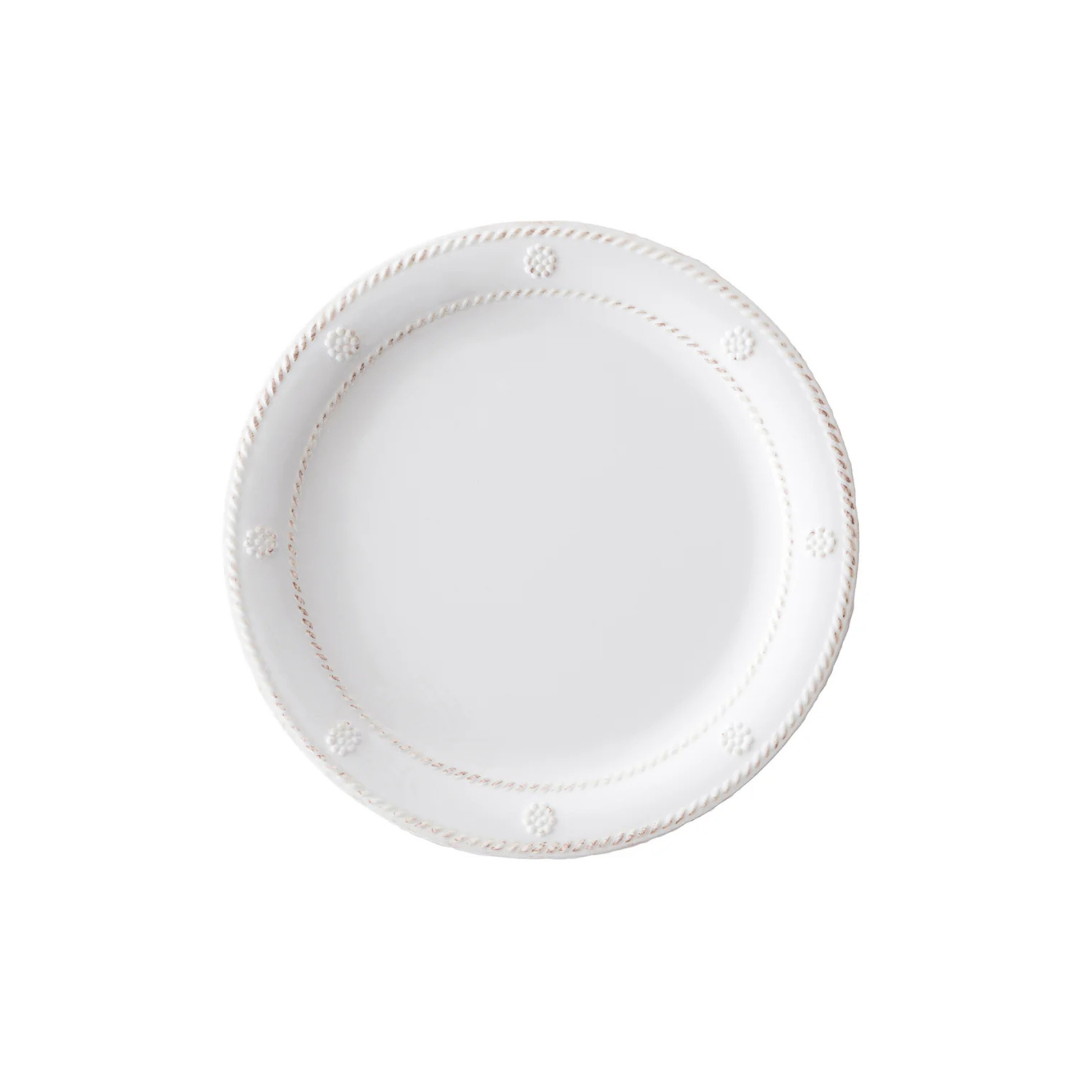 Juliska Berry and Thread Whitewash Melamine Dessert/Salad Plate