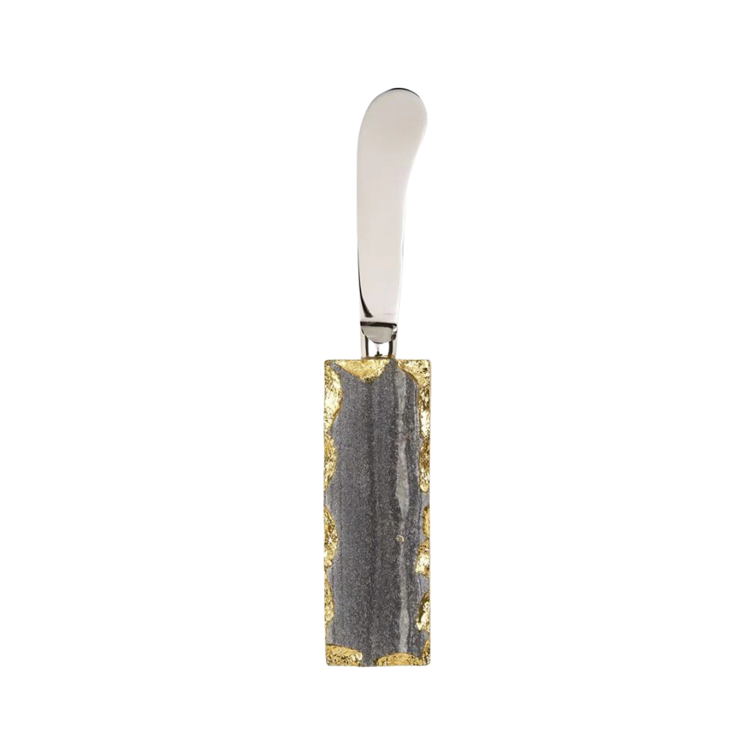 Marble and Metallic Spreader/Knife