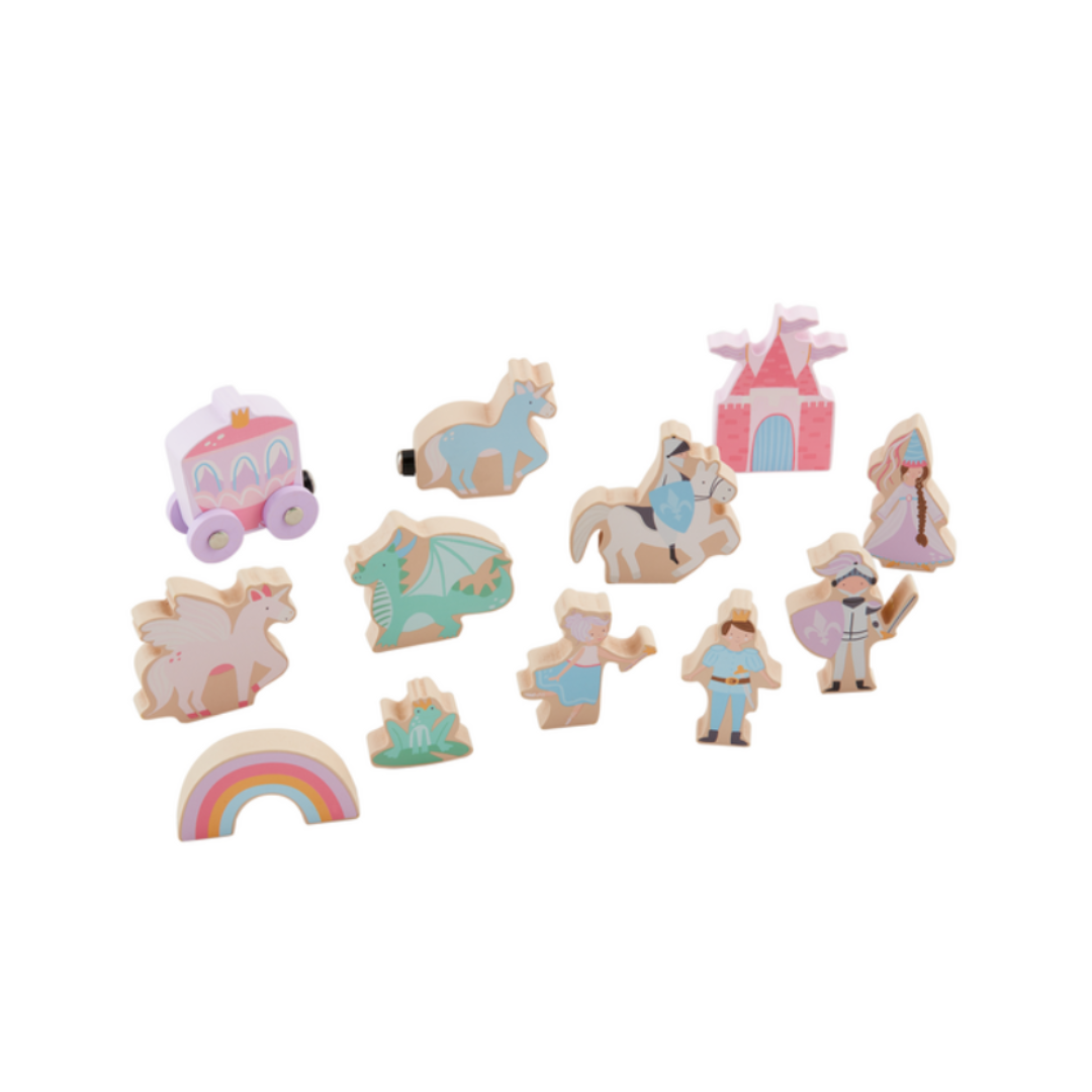Wood Princess Toy Set