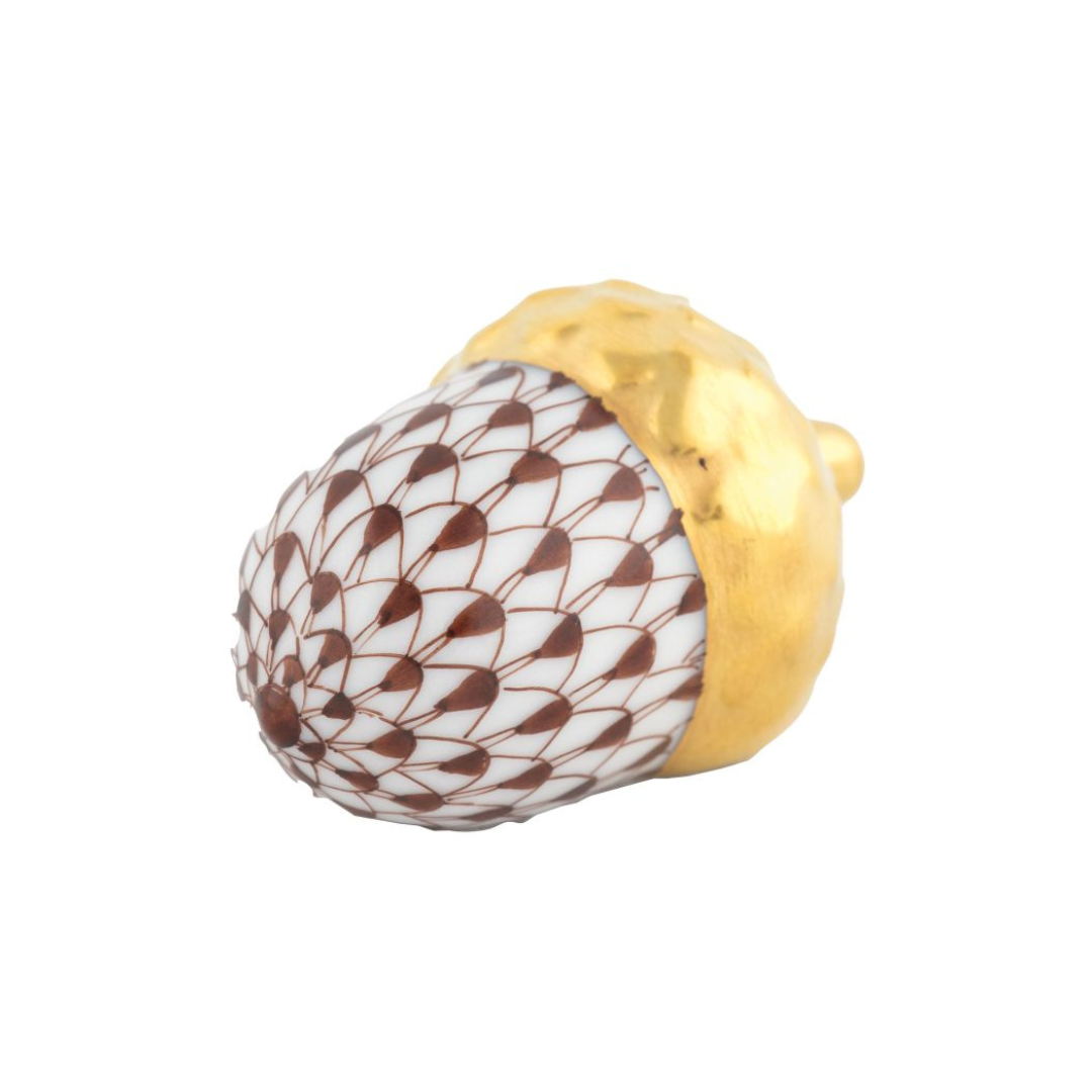 Herend Acorn - Chocolate