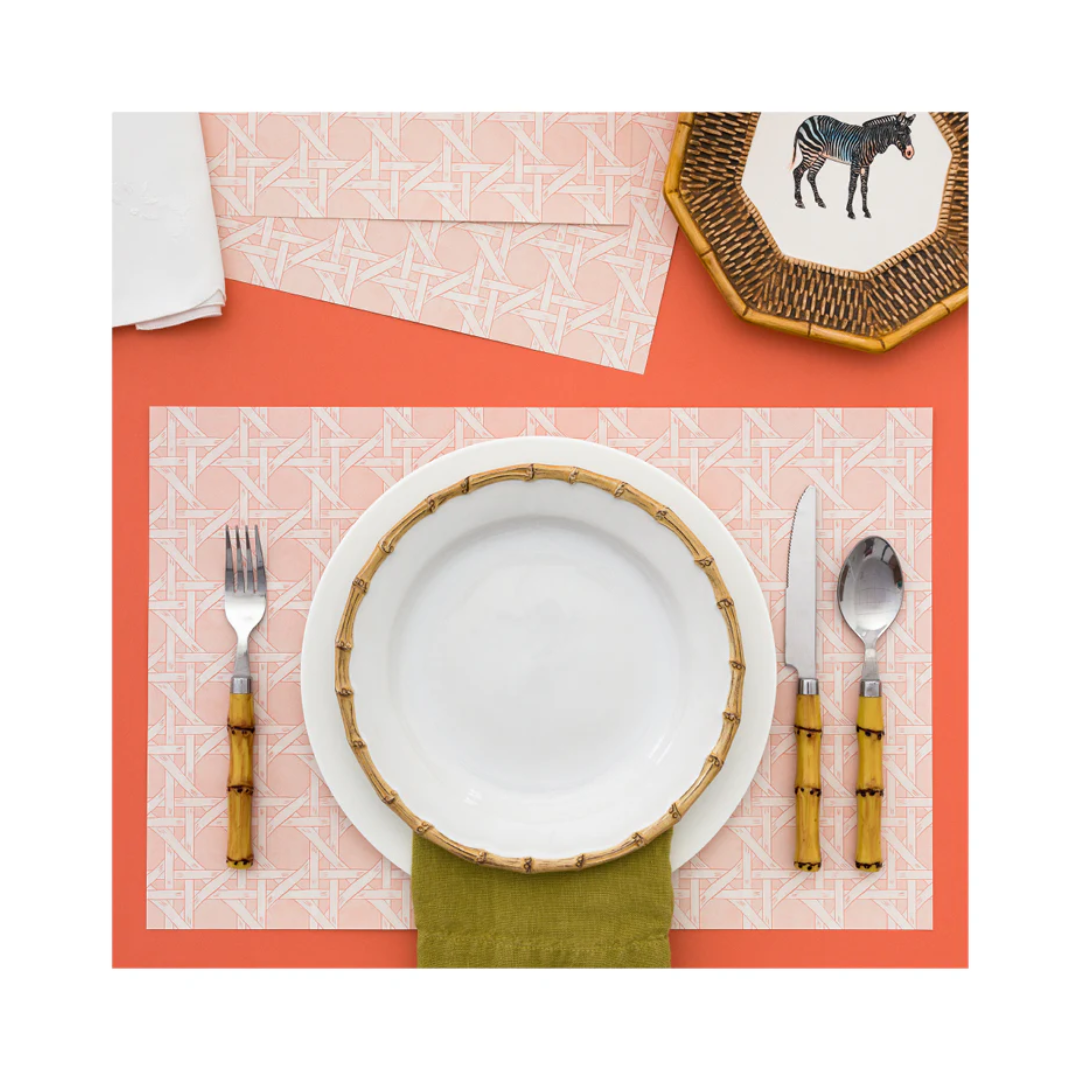 Dogwood Hill Floridian Rattan Placemats