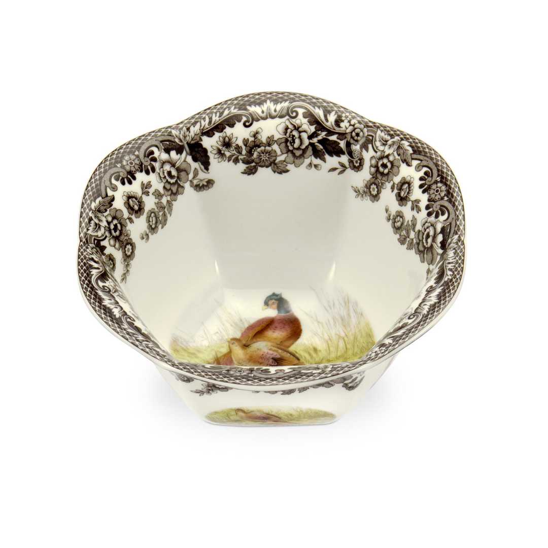 Spode Woodland Nut Bowl 6 Inch, Pheasant