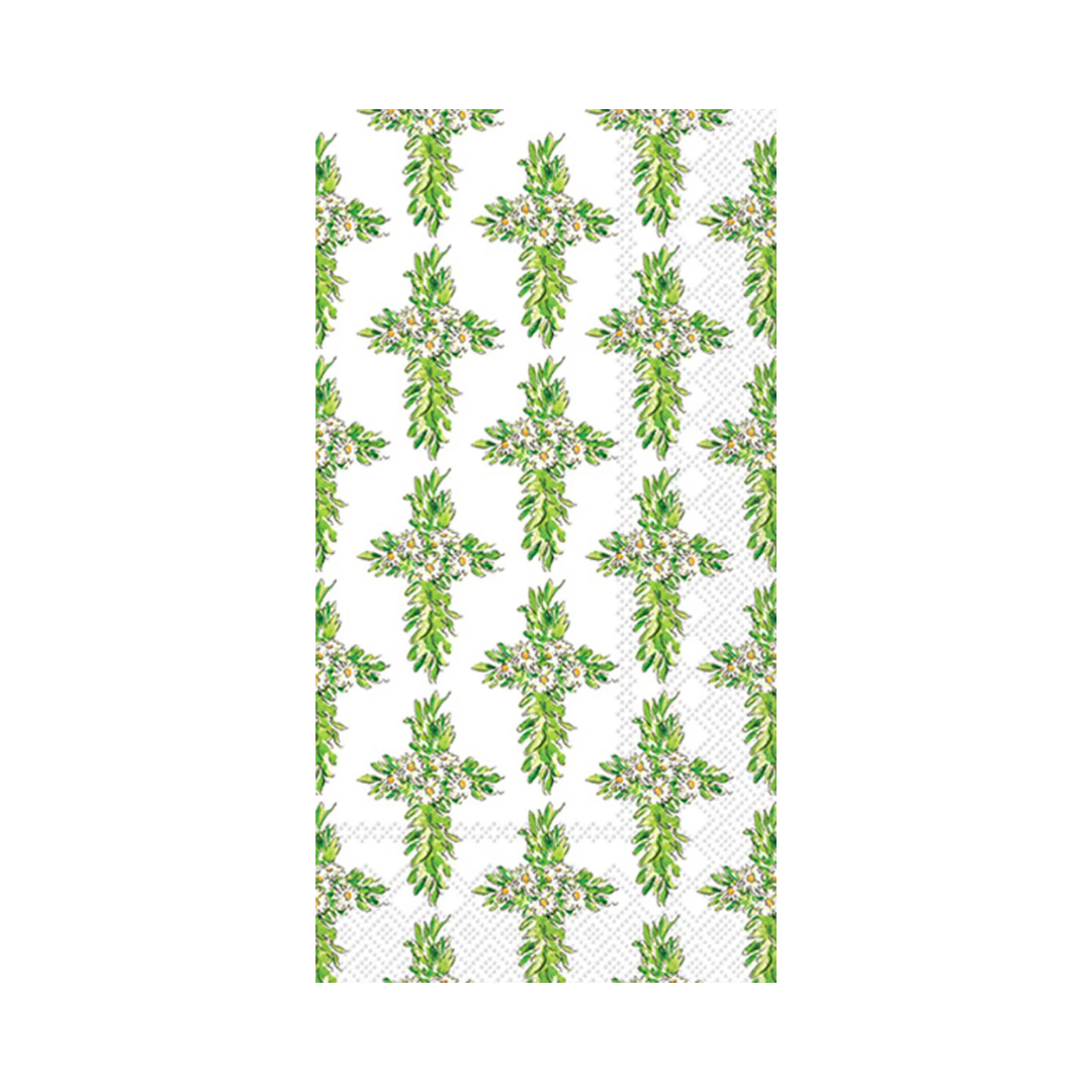 Guest Floral Cross Napkin
