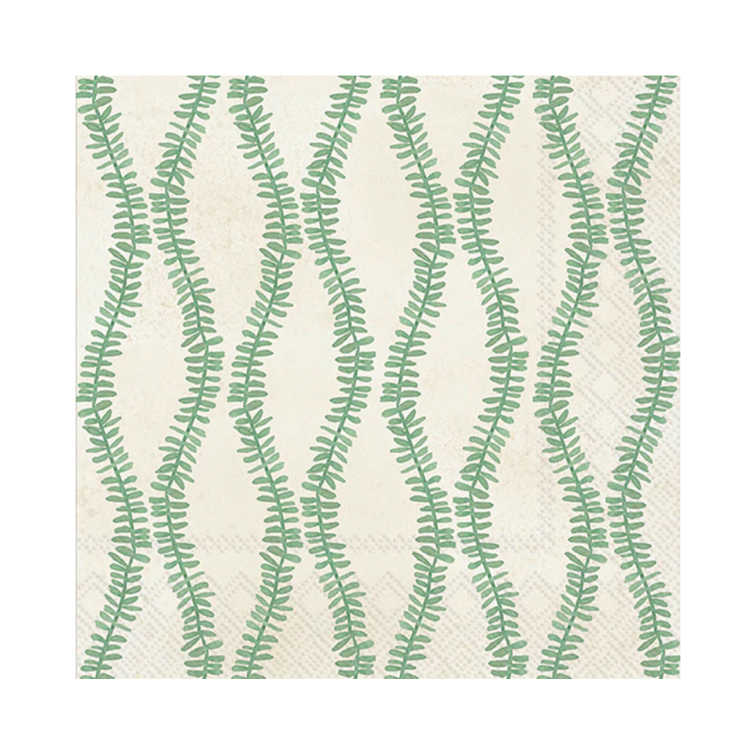 Leaf and Stem Cocktail Napkins