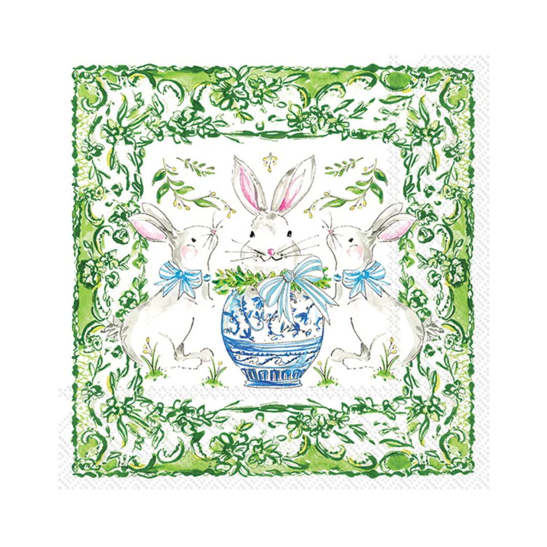 Easter Bunnies Lunch Napkins