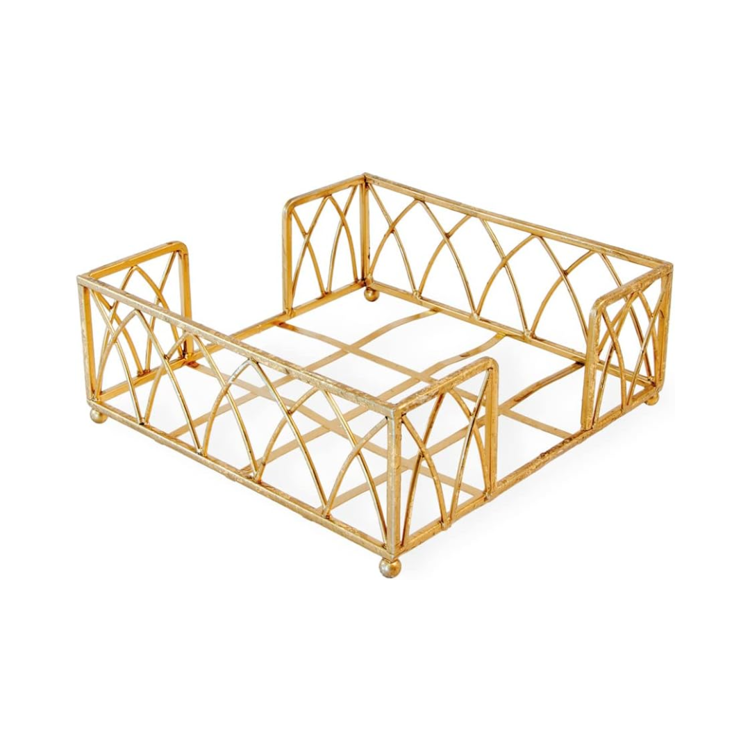 Gold Arch Lunch Napkin Holder