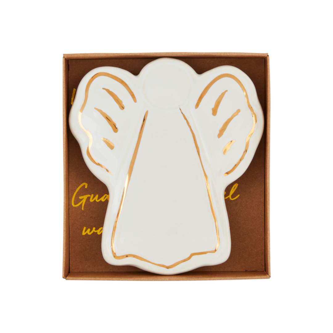 Stripe Angel Wing Tidbit Dish