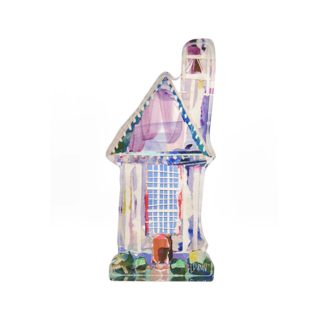 Lauren Dunn Seaside Chapel Acrylic Block