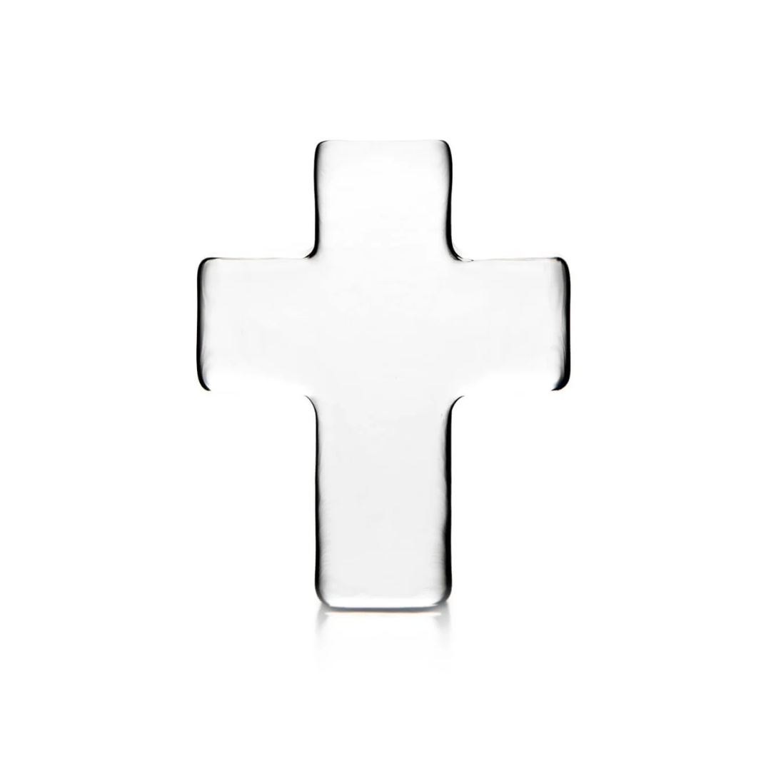 Simon Pearce Cross in Gift Box - L