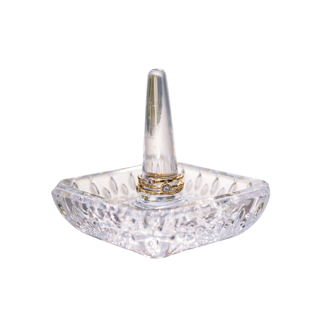 Waterford Lismore Square Ring Holder