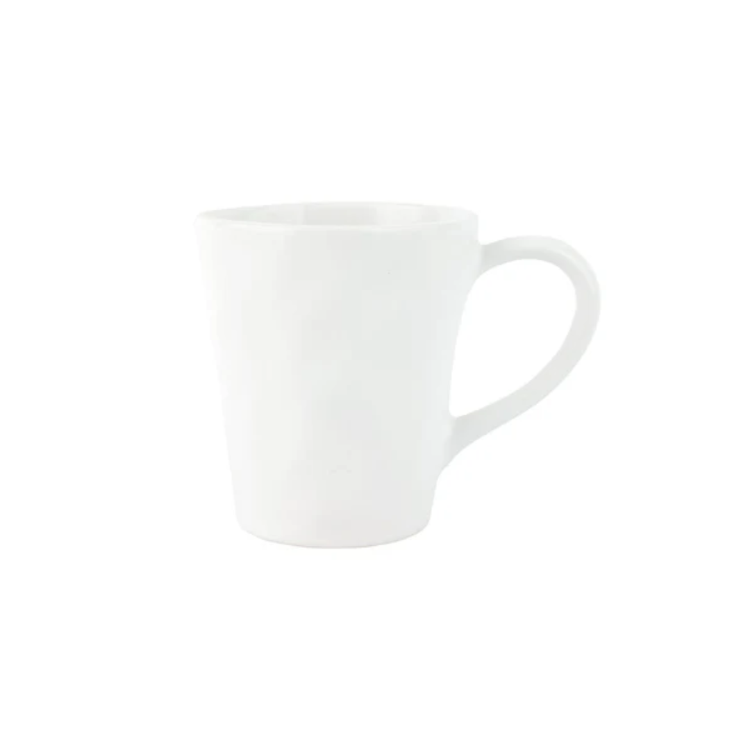 Vietri Aria White Mug