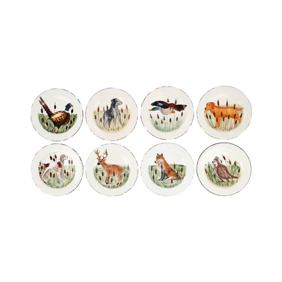 Vietri Wildlife Salad Plate