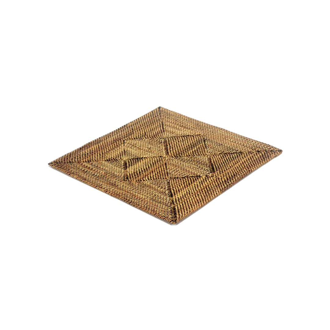 Calaisio Square Placemat with Diamond Pattern, Set of 4