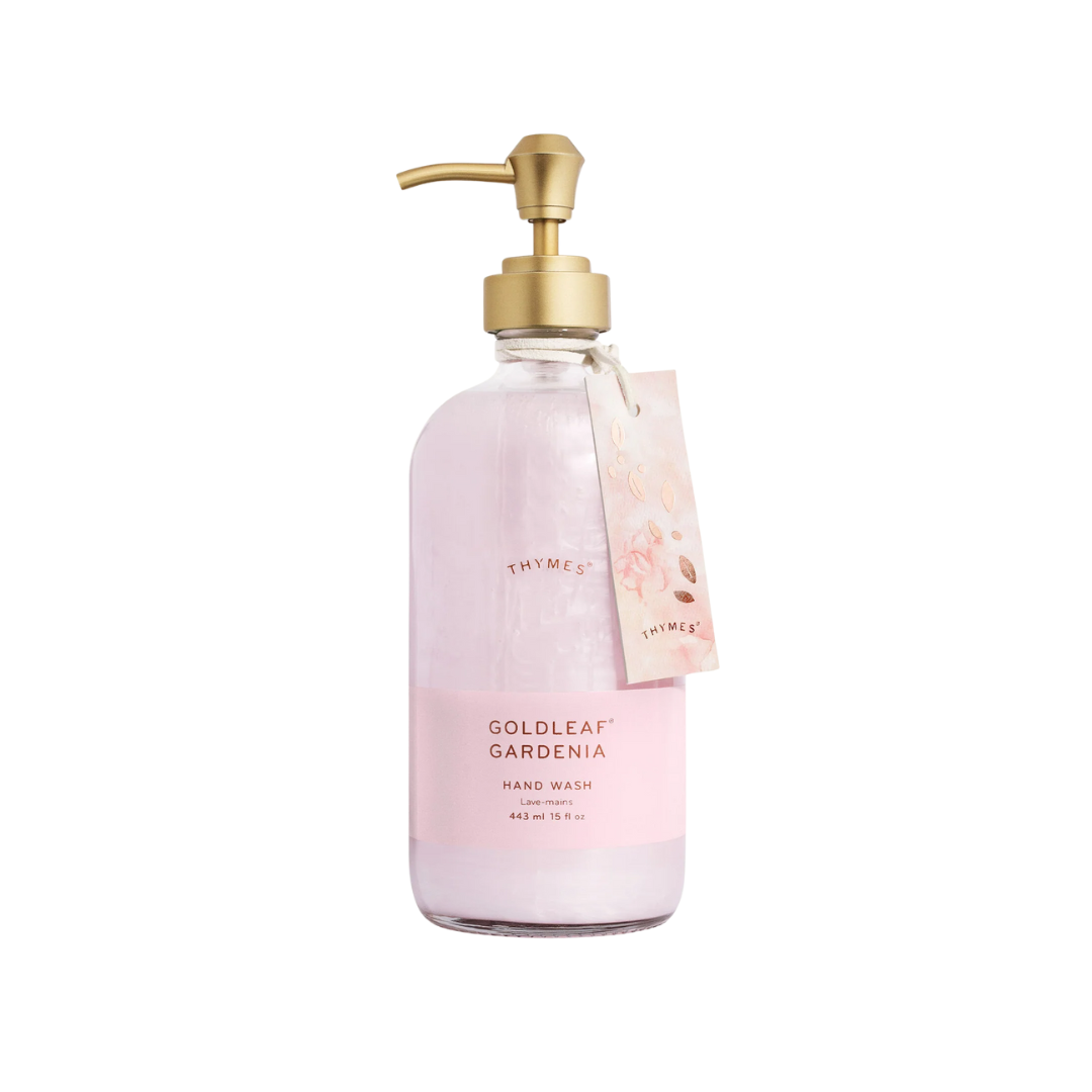 Thymes Goldleaf Gardenia Large Hand Wash