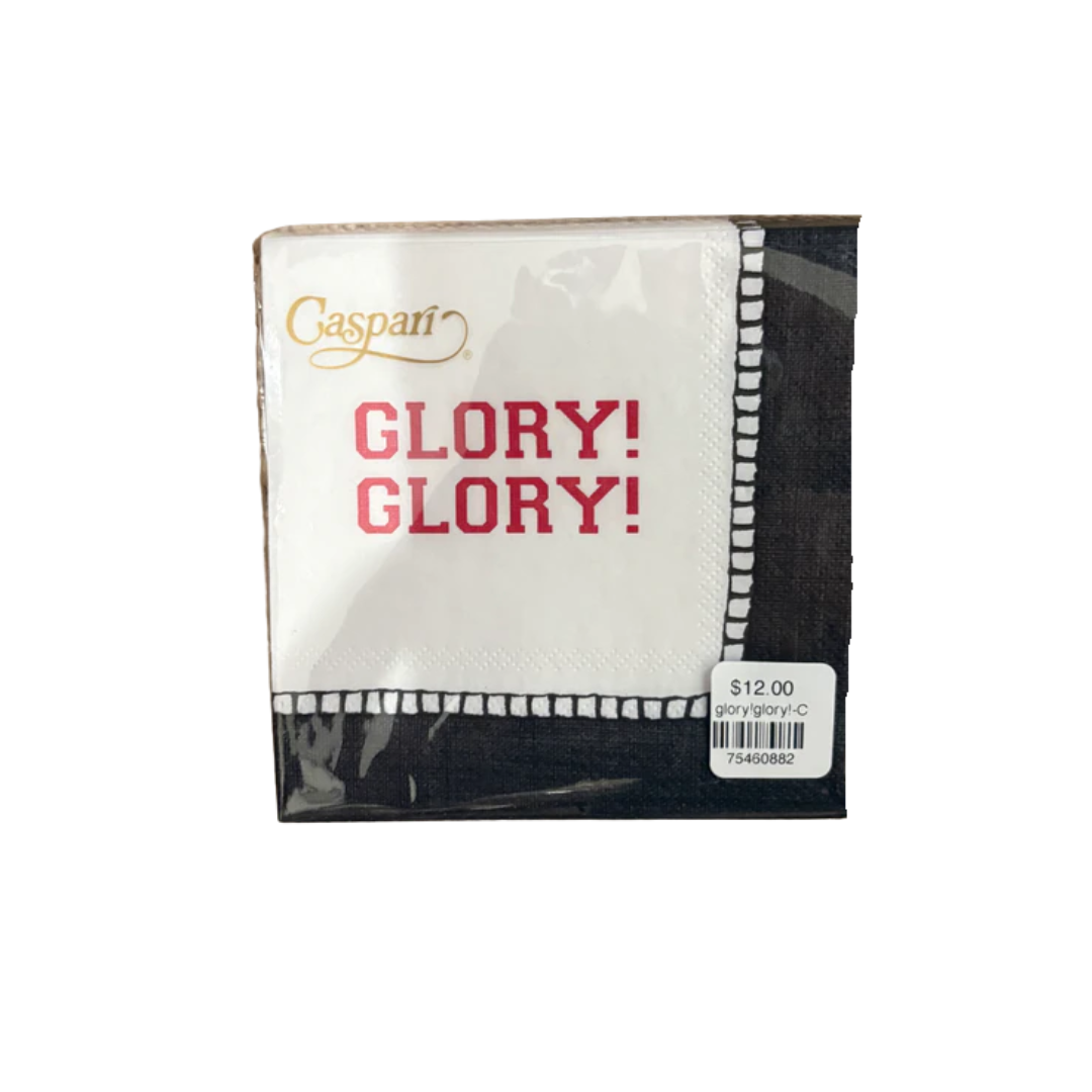 Caspari Glory! Glory! Napkins