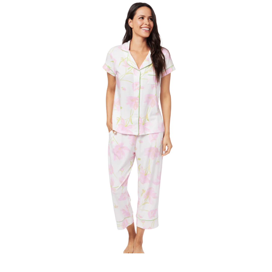 Emma Rose Pima Knit Capri Set
