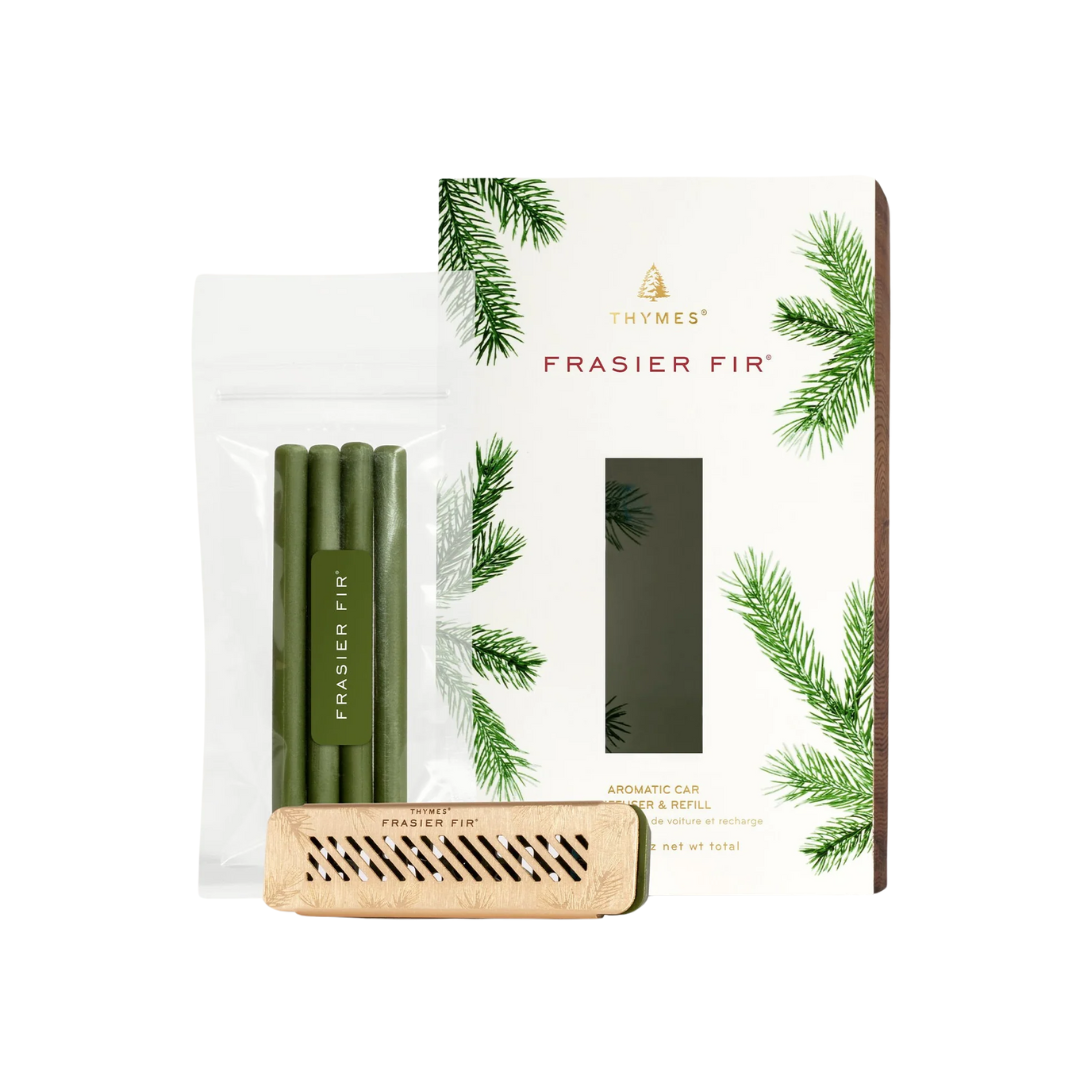 Thymes Frasier Fir Car Diffuser Kit