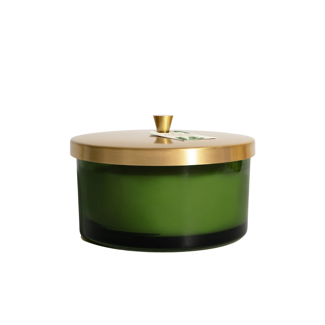 Thymes Frasier Fir 21oz Green 4 Wick Candle