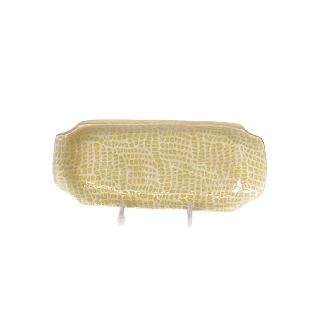 Terrafirma Ceramics Butter Tray - Braided Butter
