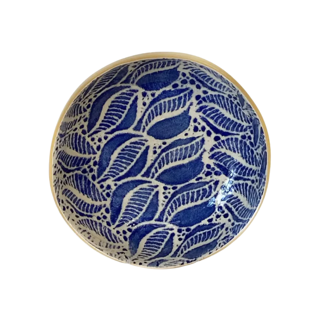Terrafirma Ceramics 8" Bowl Tahiti - Cobalt