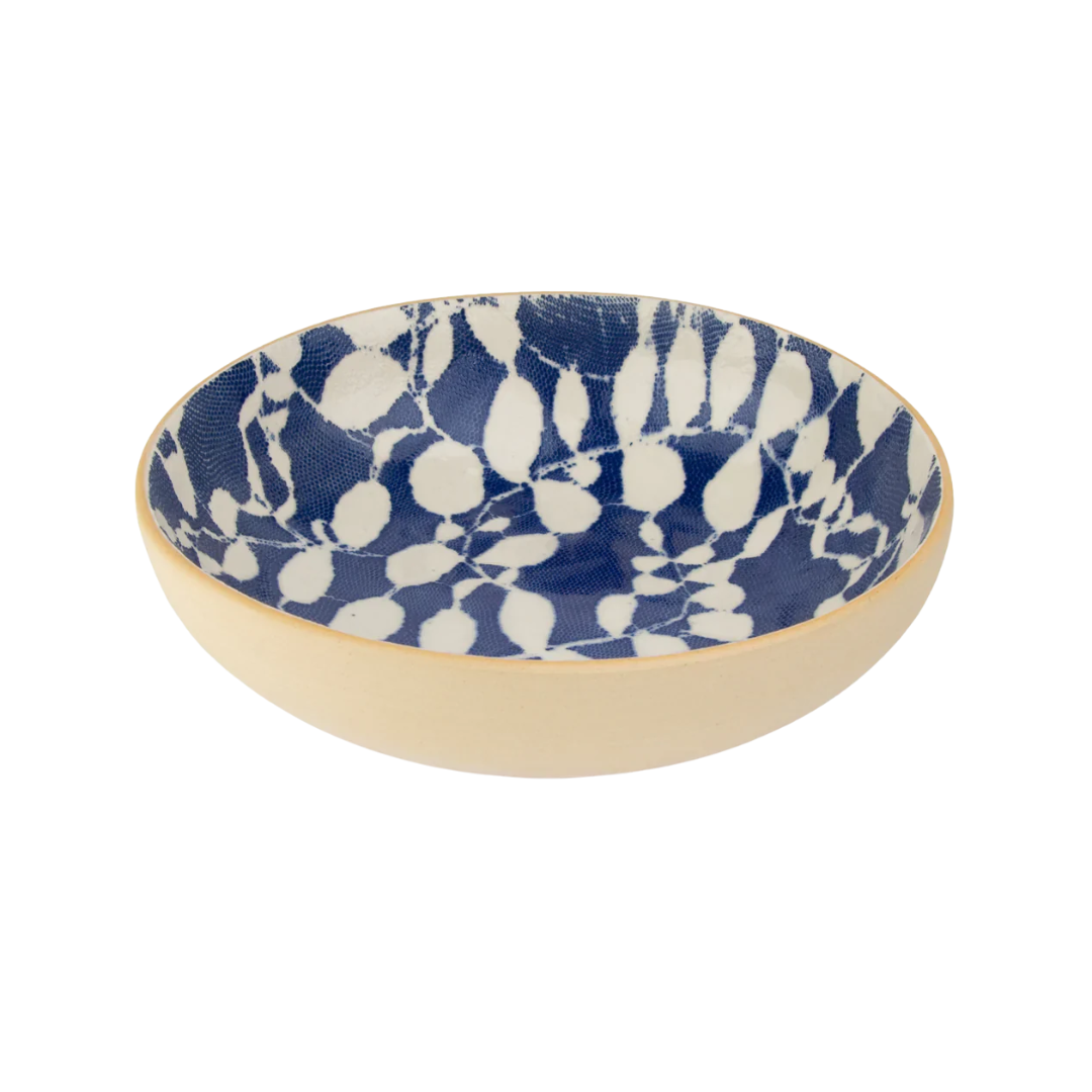 Terrafirma Ceramics Super Bowl Aspen - Cobalt