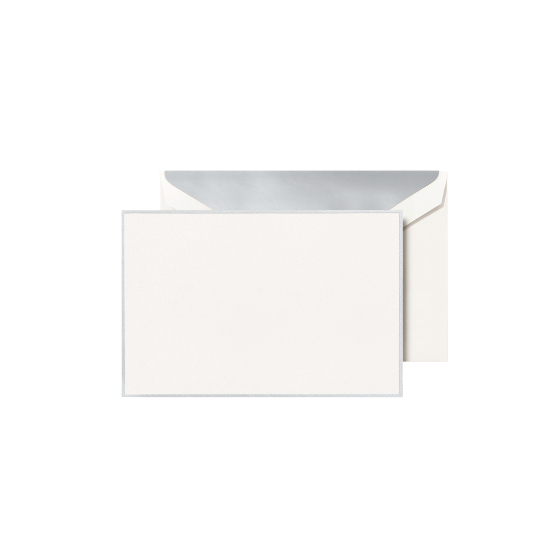 Silver Bordered Card