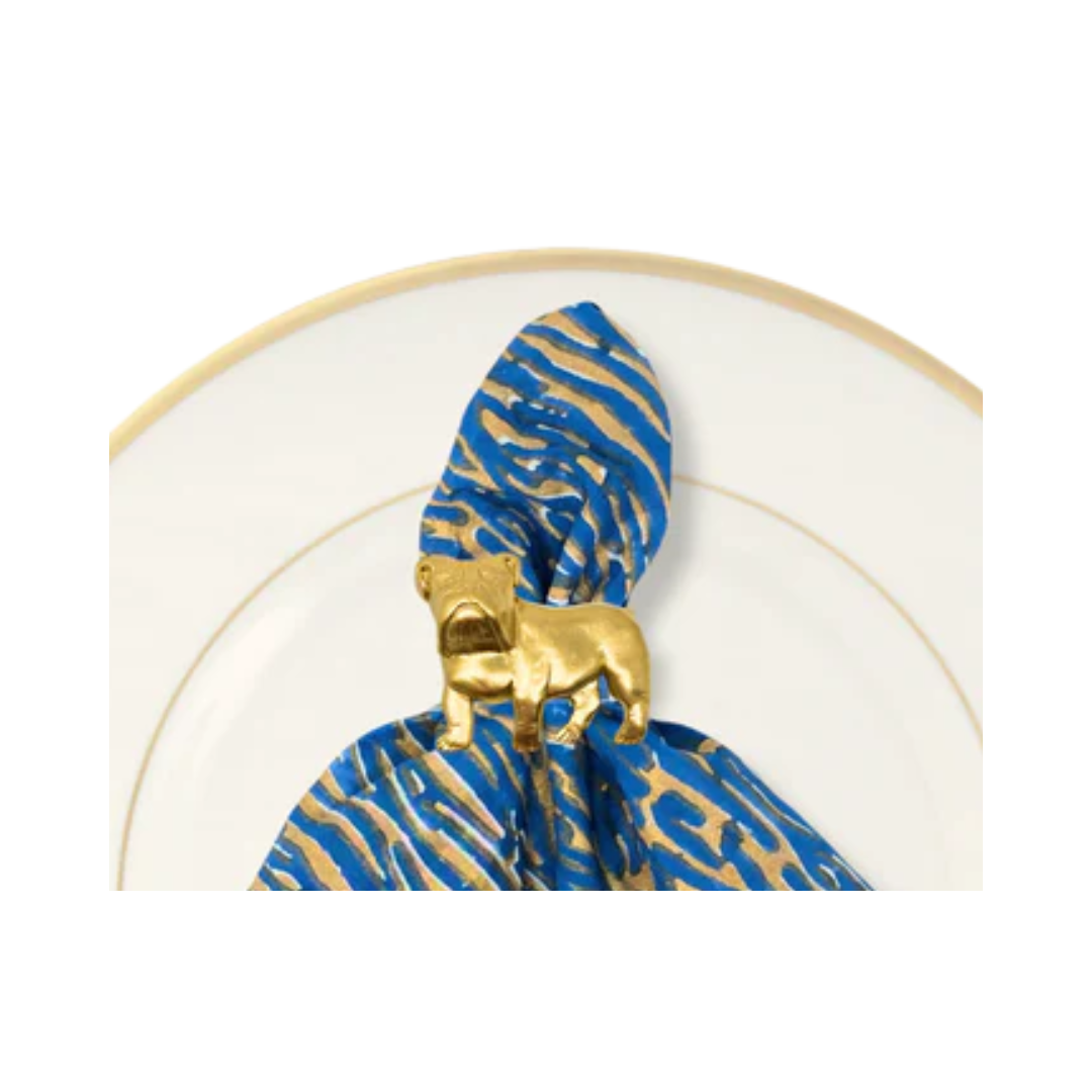 Southern Tribute Big Bulldog Napkin Rings