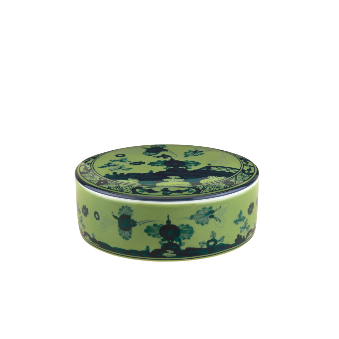 Ginori 1735 Oriente Italiano Round Trinket Box