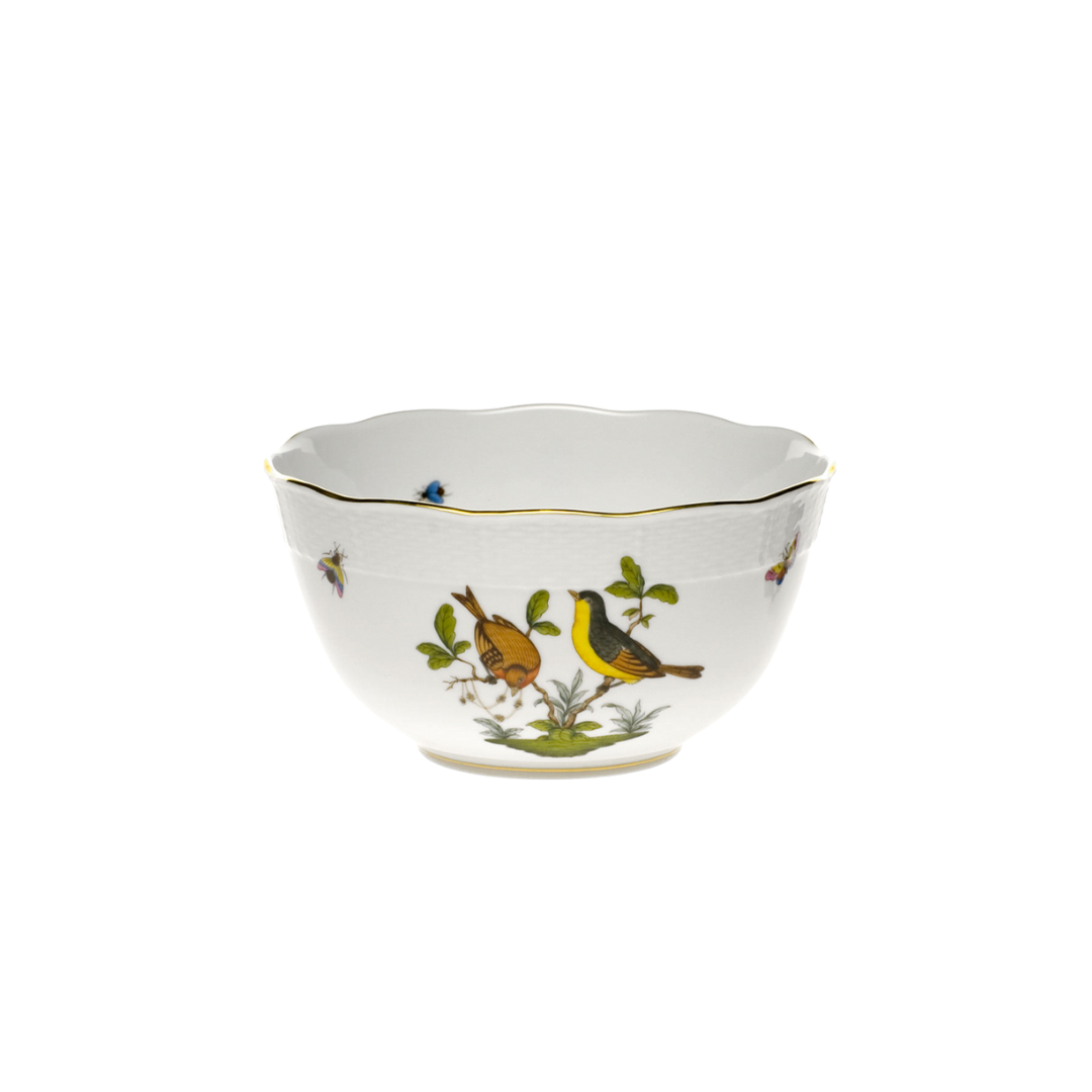 Herend Rothschild Bird Round Bowl