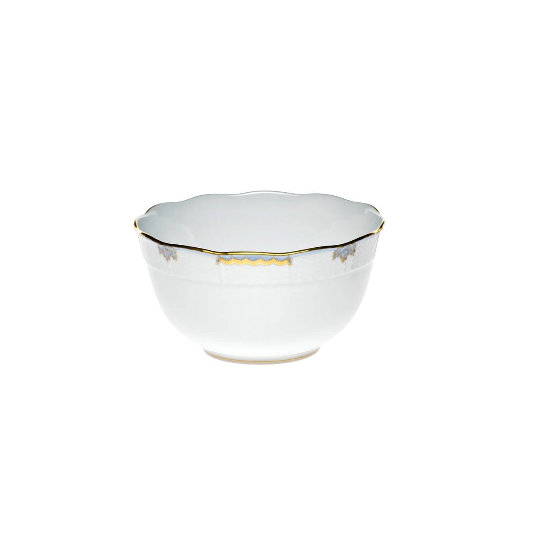 Herend Princess Victoria Light Blue Round bowl