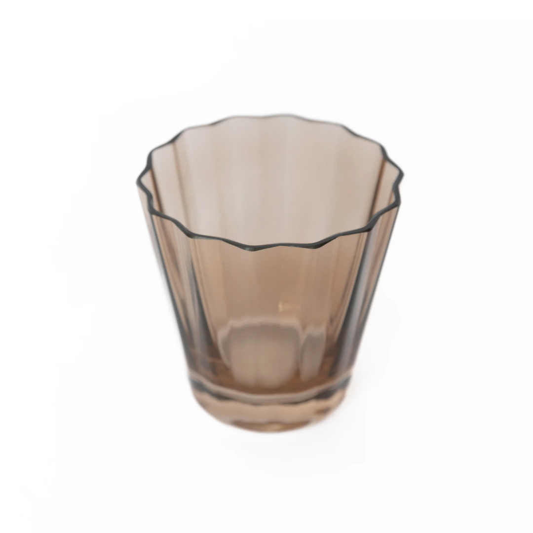 Estelle Amber Smoke Low Ball