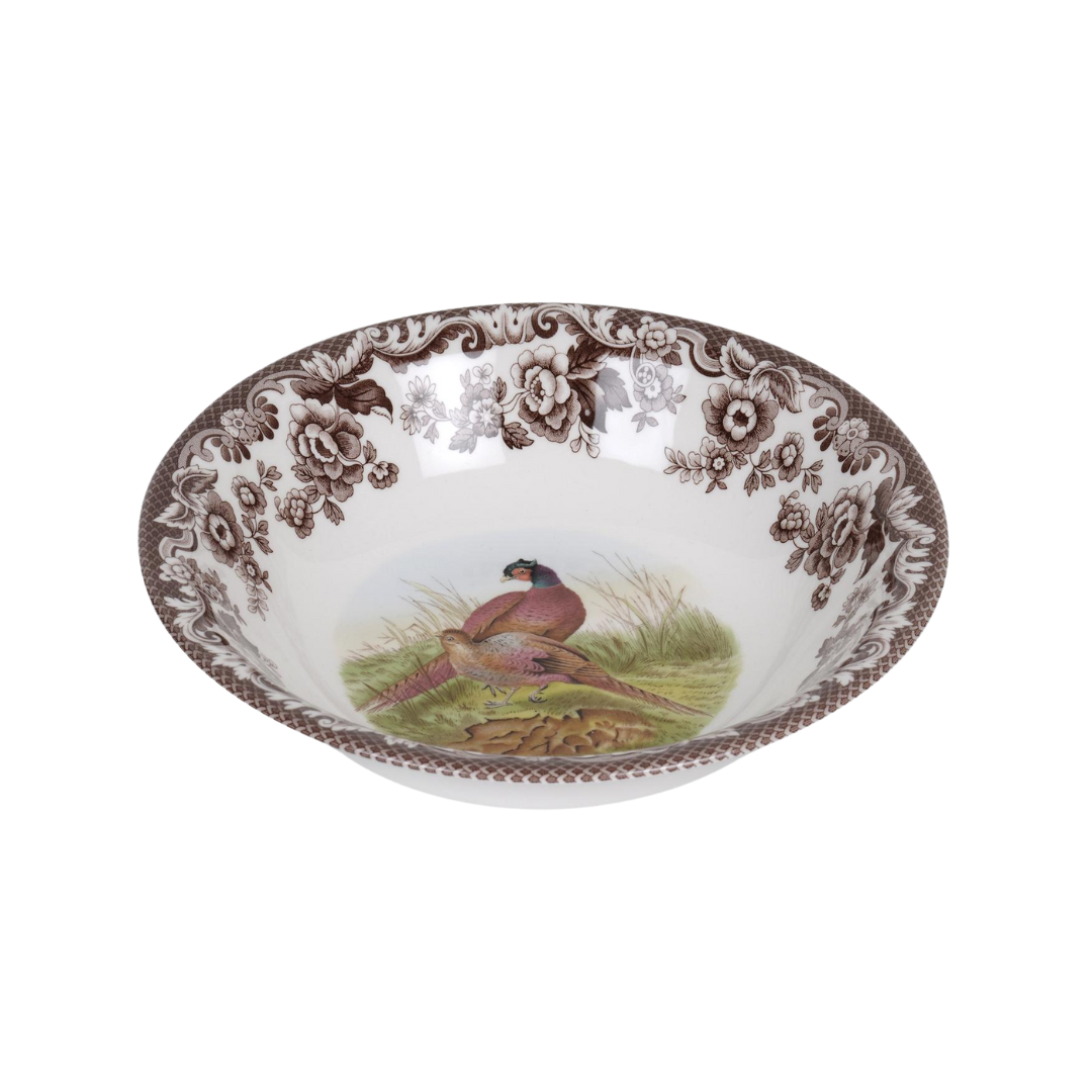 Spode Pheasant Ascot Cereal Bowl 8"