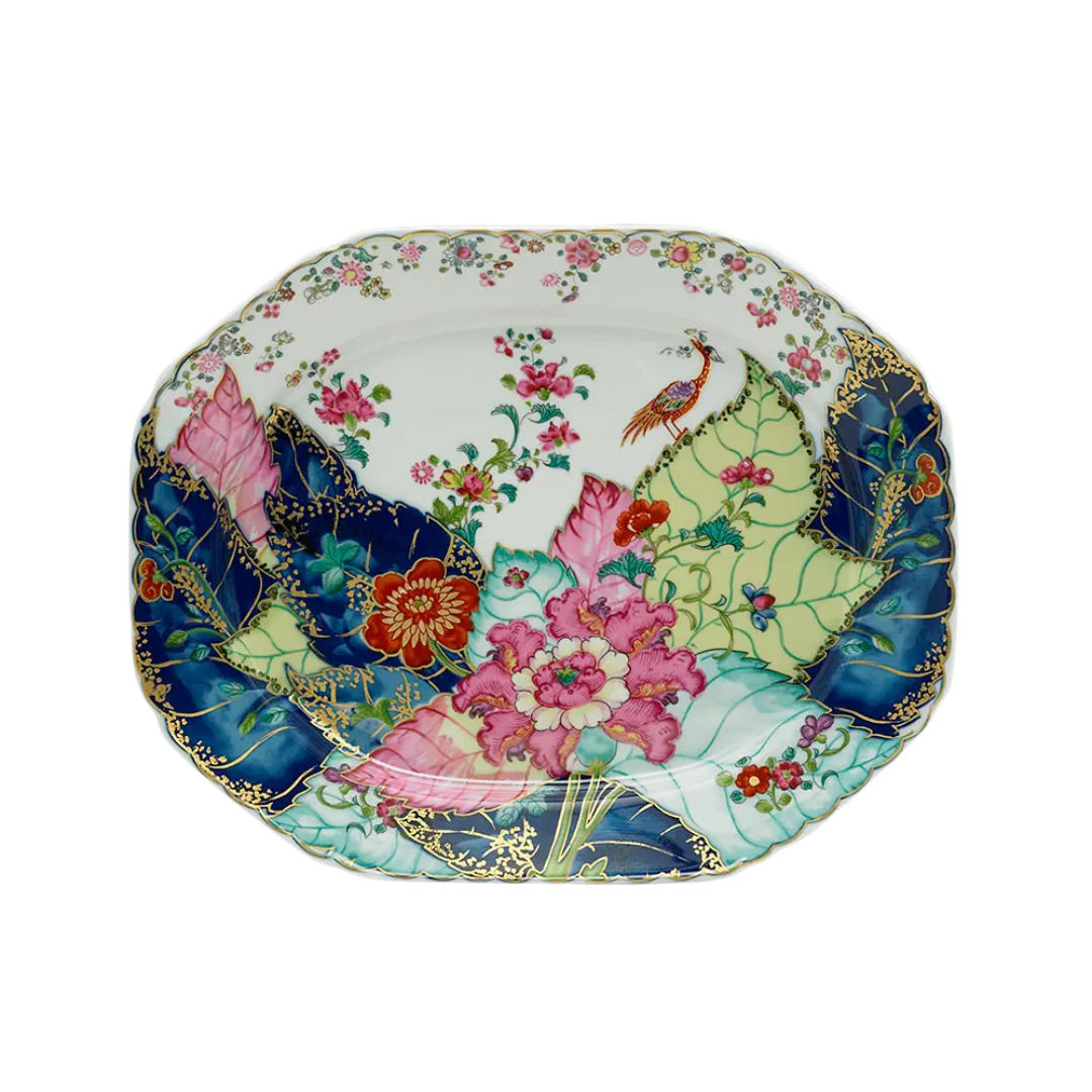Mottahedeh Tobacco Leaf 13" Medium Platter