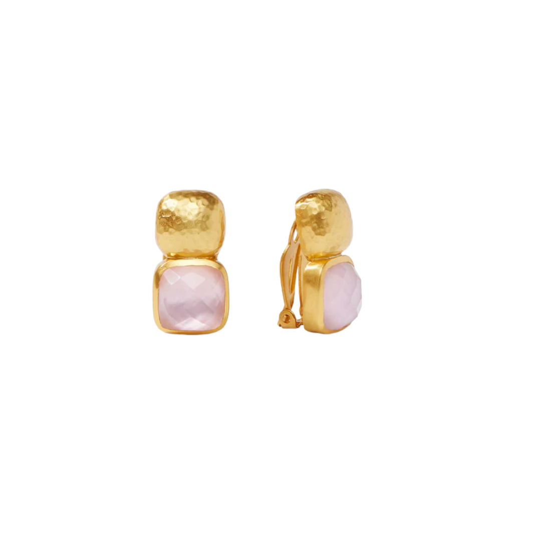 Julie Vos Catalina Clip-Iridescent Rose-OS