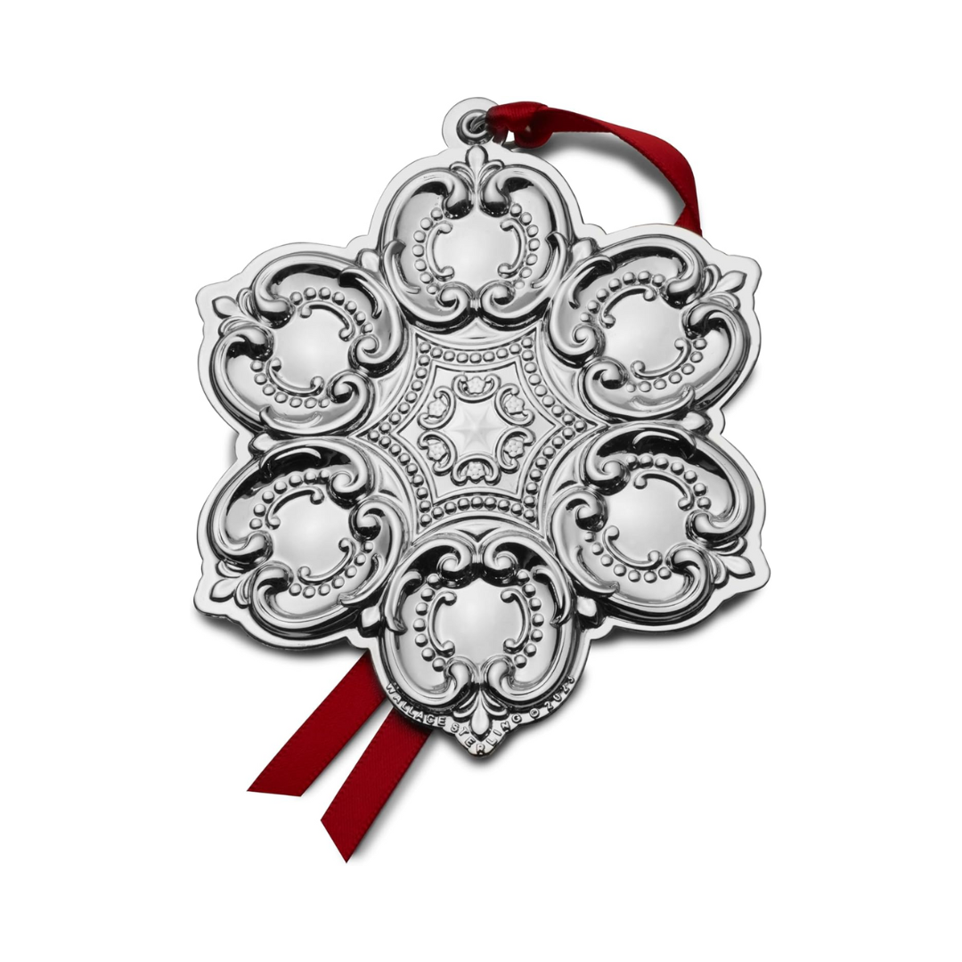 Wallace Grande Baroque Snowflake Ornament 26th Edition