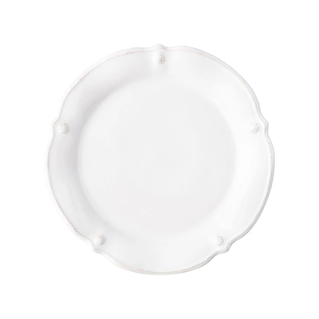 Juliska Berry & Thread White Wash Flared Dinner Plate