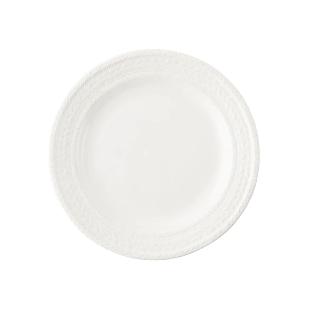 Juliska Le Panier Dinner Plate - Whitewash