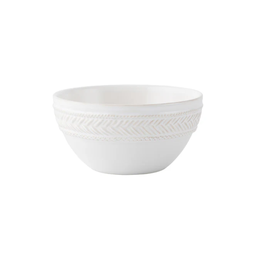 Juliska Le Panier Cereal/Ice Cream Bowl - Whitewash