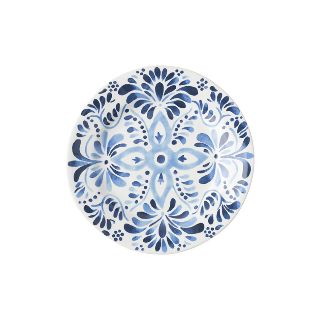 Juliska Iberian Dessert/Salad Plate - Indigo
