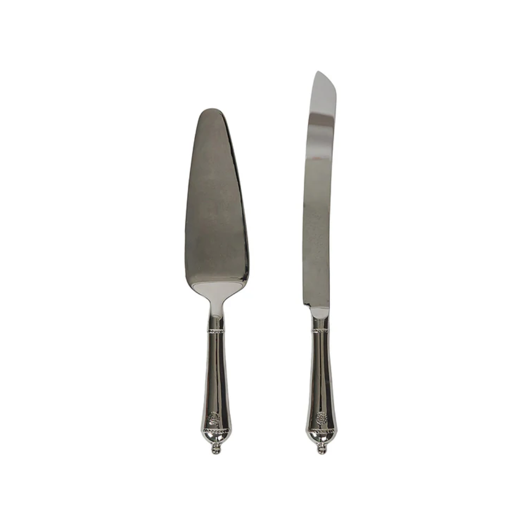 Juliska Berry & Thread Cake Knife and Server Set/2pc - Polished