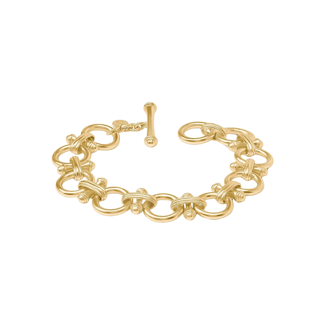 Julie Vos Bamboo Link Bracelet-OS