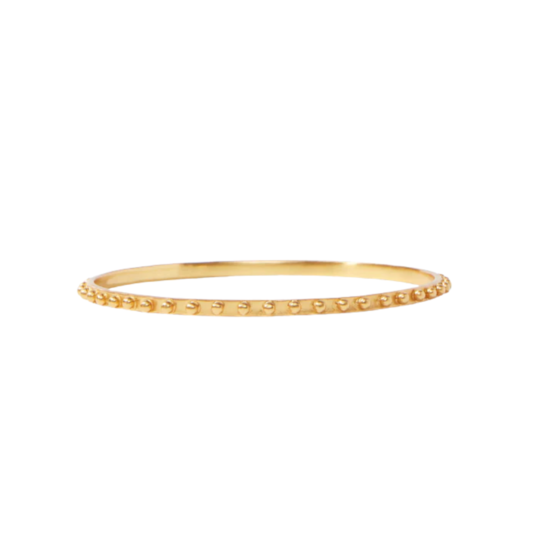 Julie Vos SoHo Bangle- Gold- M