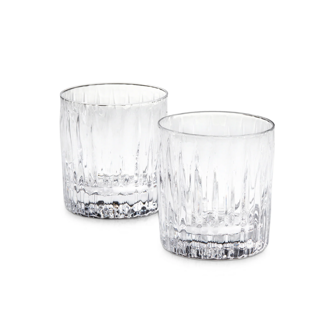 Simon Pearce Montpelier Double Old-Fashioned in a Gift Box-Set of 2