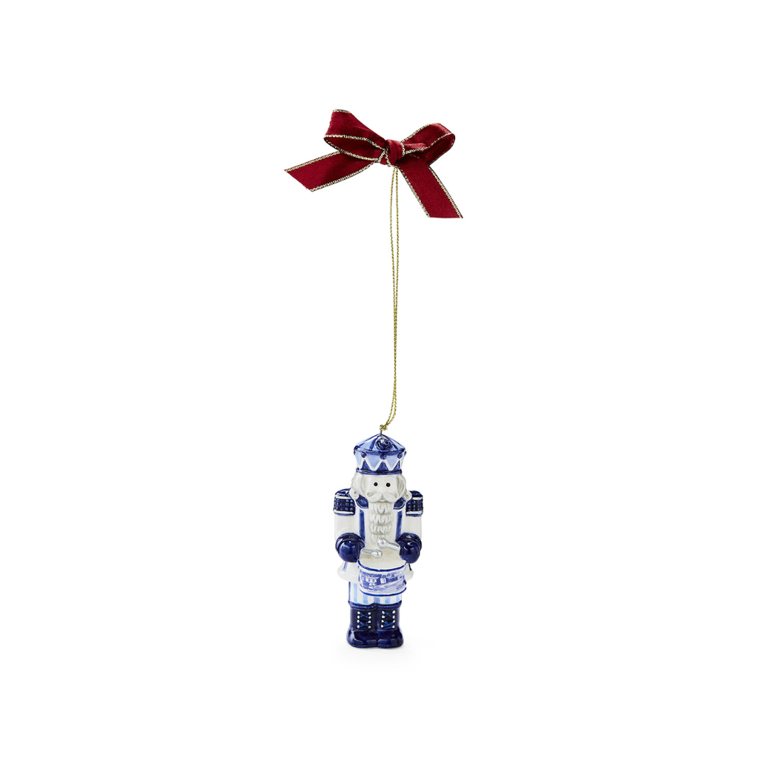 Spode Blue Italian Nutcracker Ornament