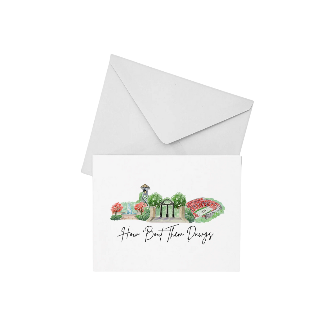 Georgia Landmark Boxed Note Cards