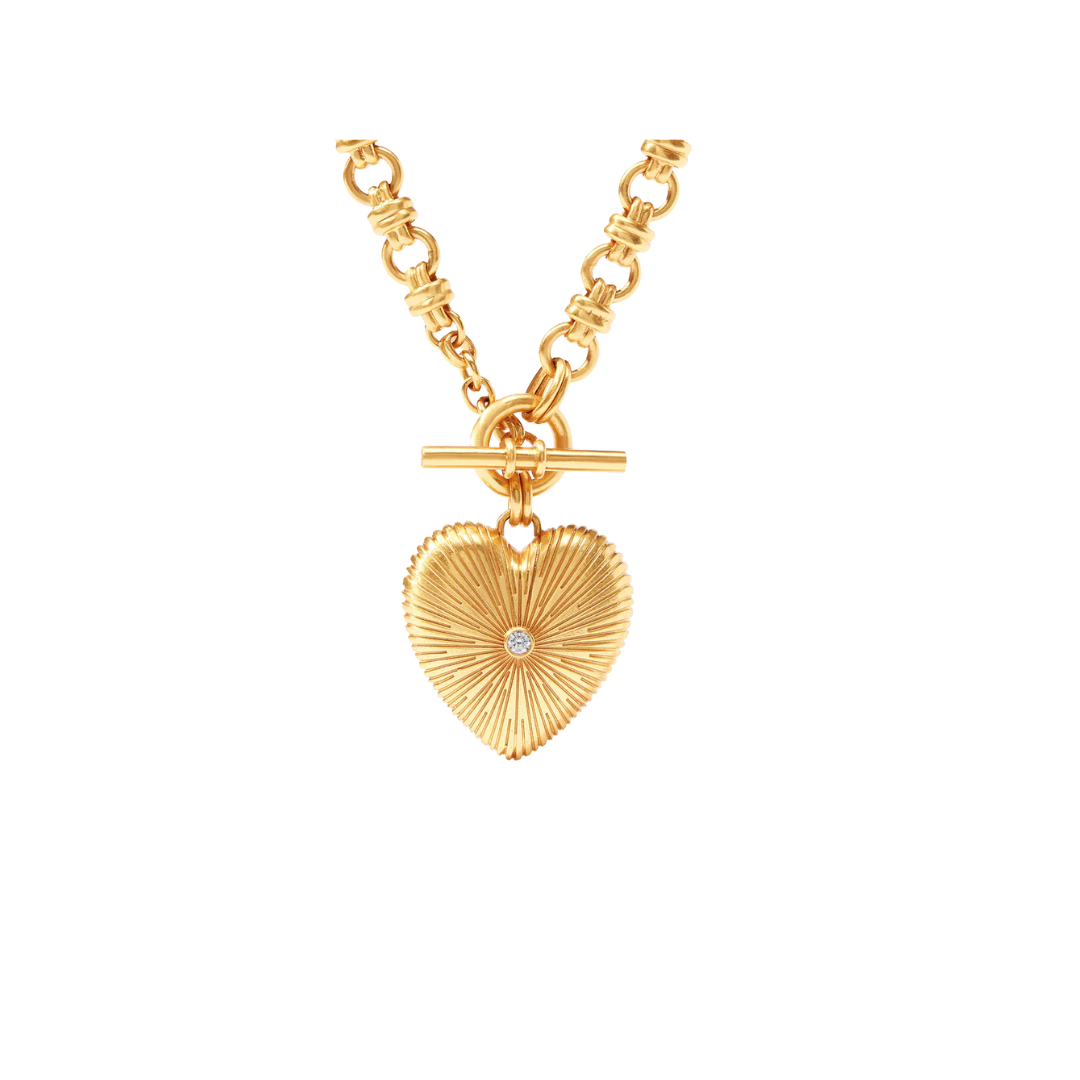 Julie Vos Esme Heart Necklace- OS