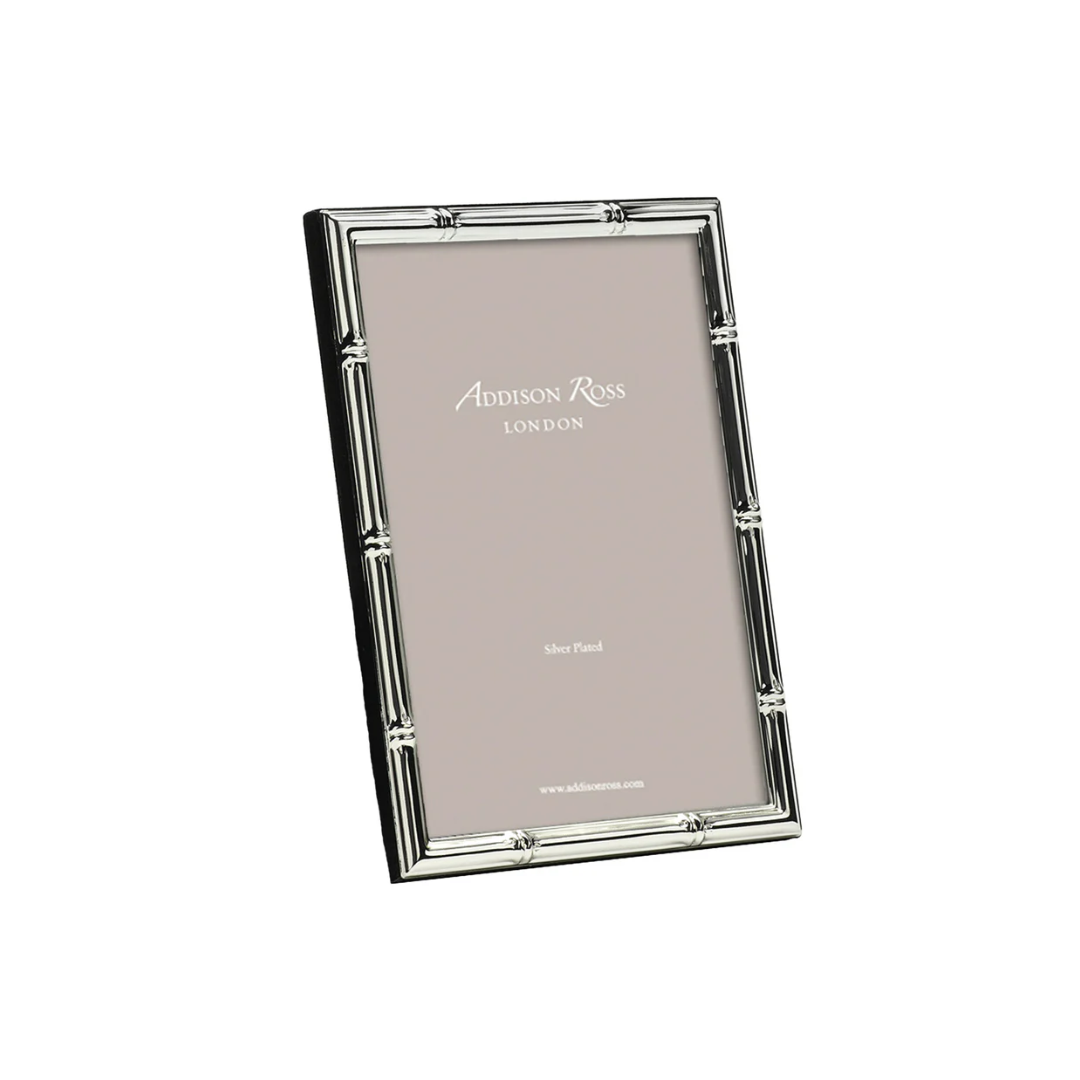 Addison Ross Bamboo Silver Frame - 4x6